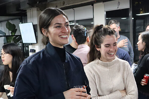Katia and Kaylee looking super happy